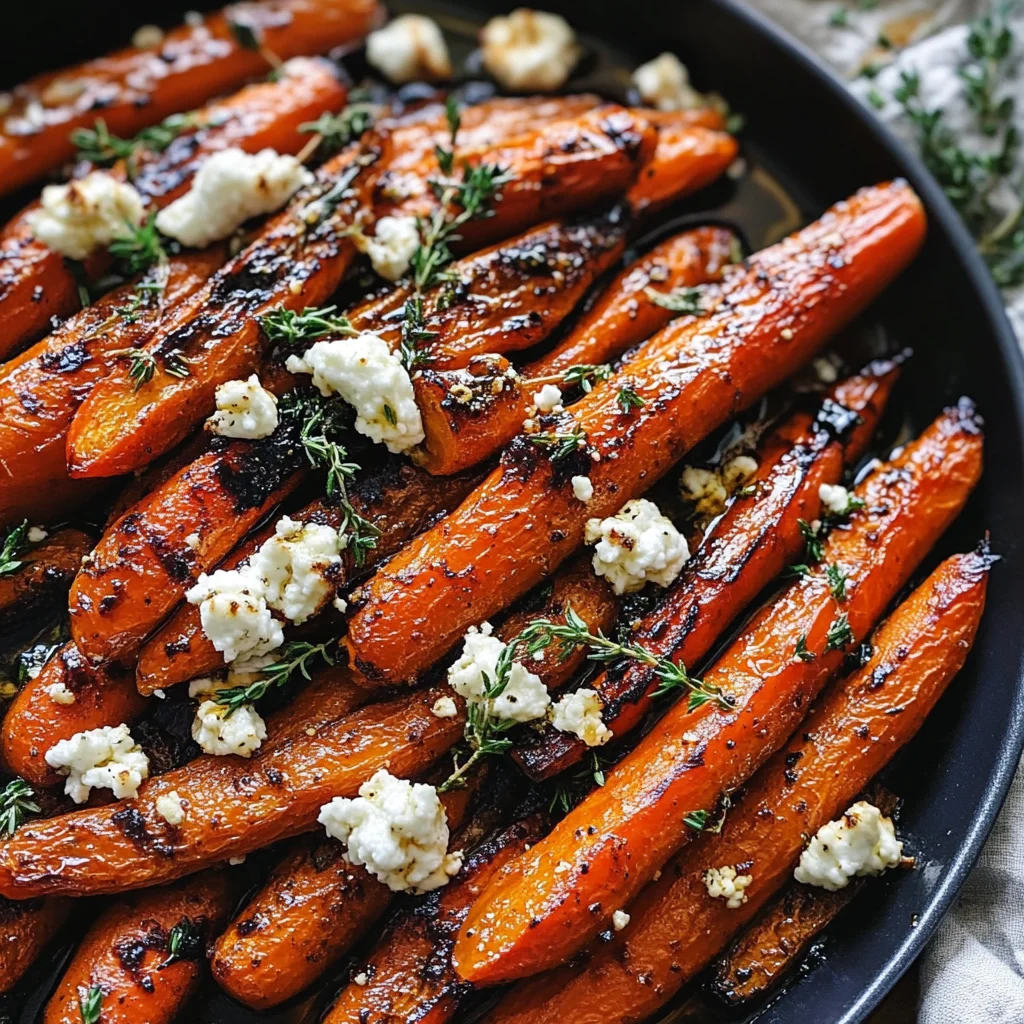 Honey Balsamic Roasted Carrots