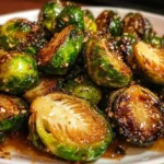 Honey Garlic Roasted Brussels Sprouts that Everyone Will Love