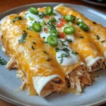 Indulgent Queso Chicken Enchiladas for Quick Weeknight Dinners