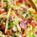 Italian Grinder Salad (Chopped Sub Salad)