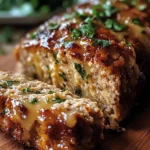 Juicy Garlic Parmesan Chicken Meatloaf: Comfort Food Delight
