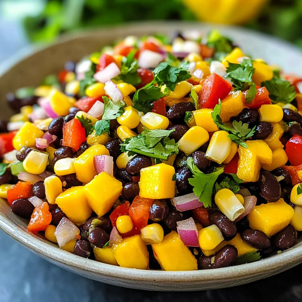Mango Black Bean Salad