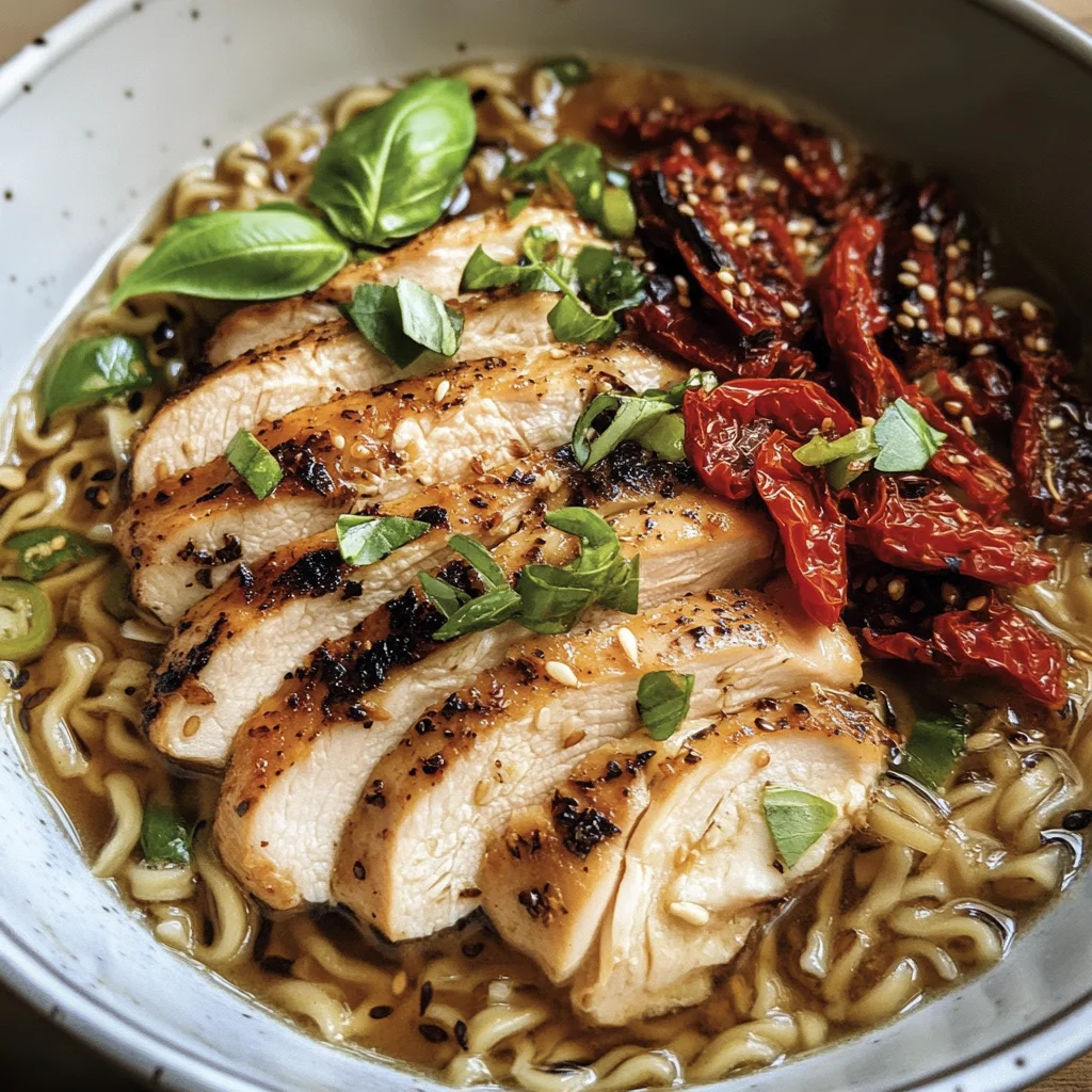 Marry Me Chicken Ramen