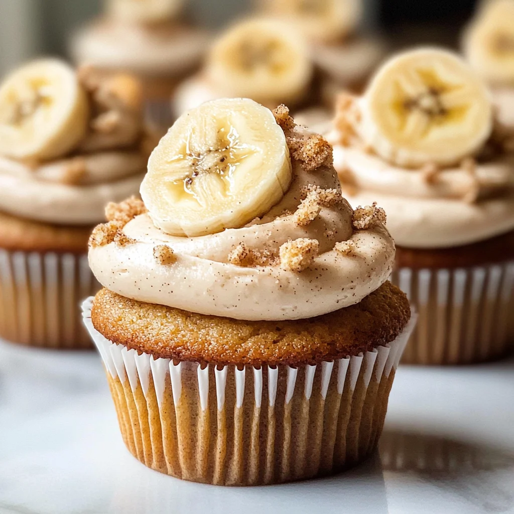 My Best Banana Cupcakes