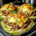 Oven-Baked Cabbage Burgers: A Healthy Twist on Classic Flavor