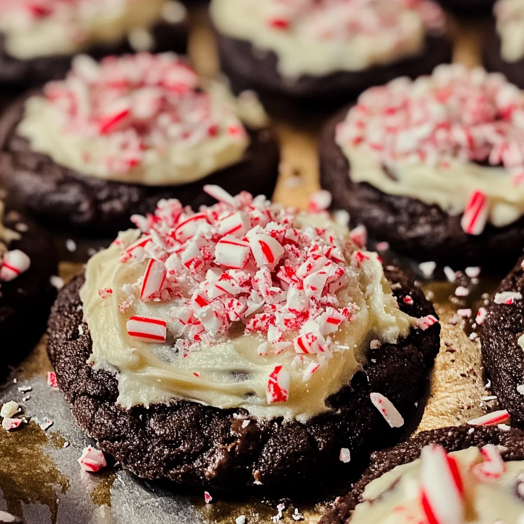 Peppermint Bark Cookies Recipe