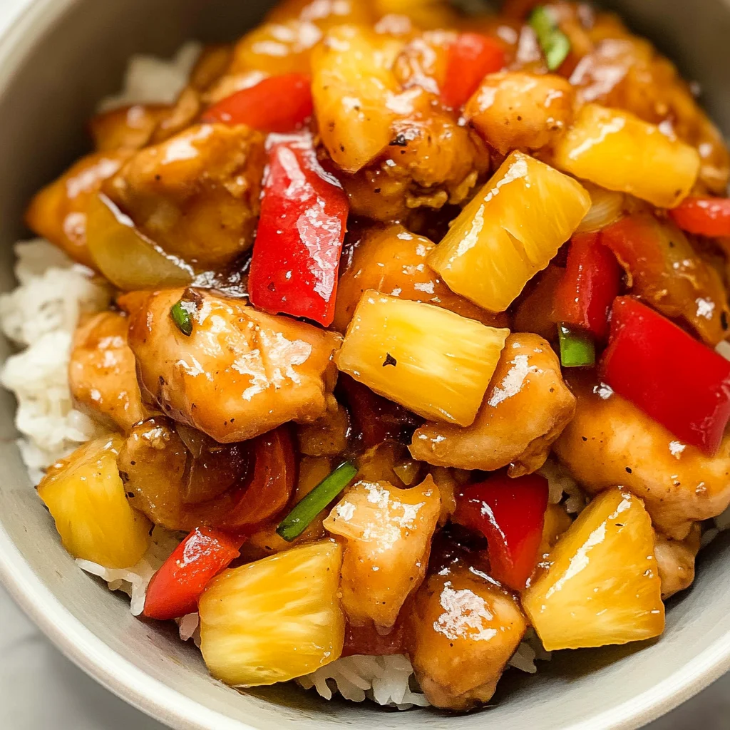 Pineapple Chicken (Asian Style)