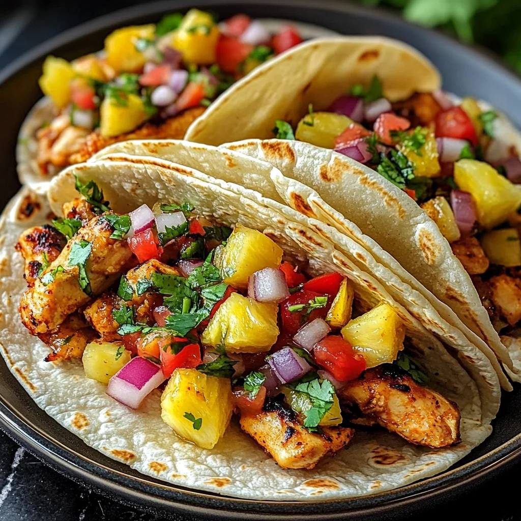 Pineapple Chicken Tacos: A Delicious & Easy Recipe