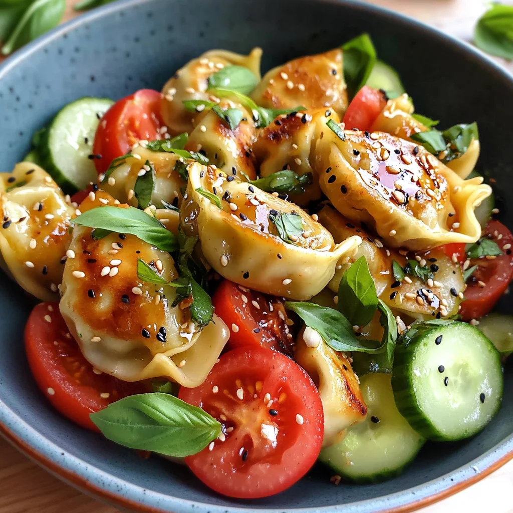 Potsticker Salad (Dumpling Salad)
