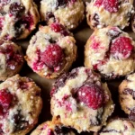 Raspberry Chocolate Chunk Cookies