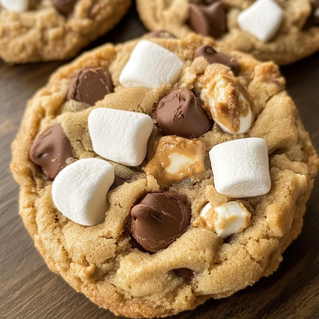 Reese's Marshmallow Peanut Butter Chip Cookies