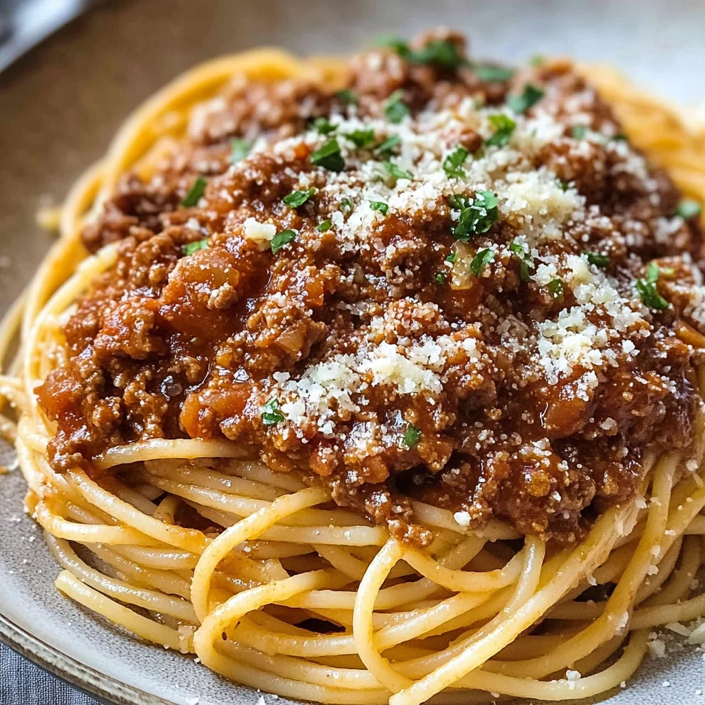 Spaghetti Bolognese