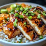Spicy Maple Chicken & Coconut Rice