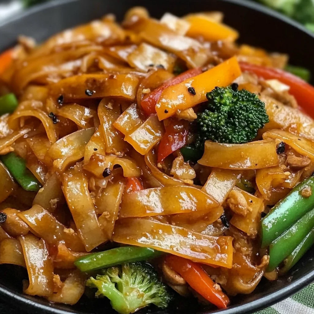 Street Style Thai Drunken Noodles