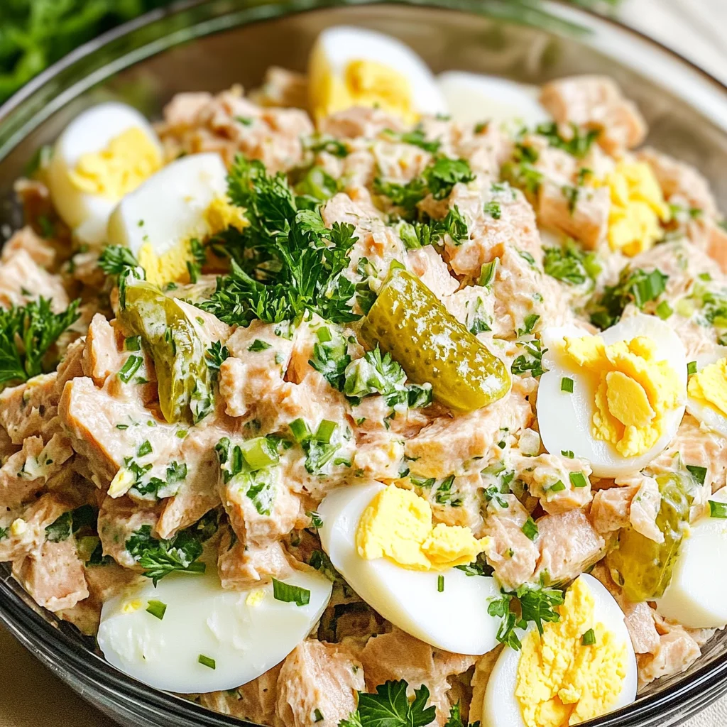 Tuna Salad Recipe With Egg (10 Min)