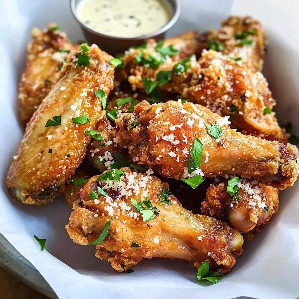 Wingstop Garlic Parmesan Wings