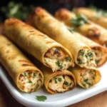 Baked Chicken Taquitos