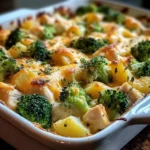 Chicken Potato Broccoli Casserole