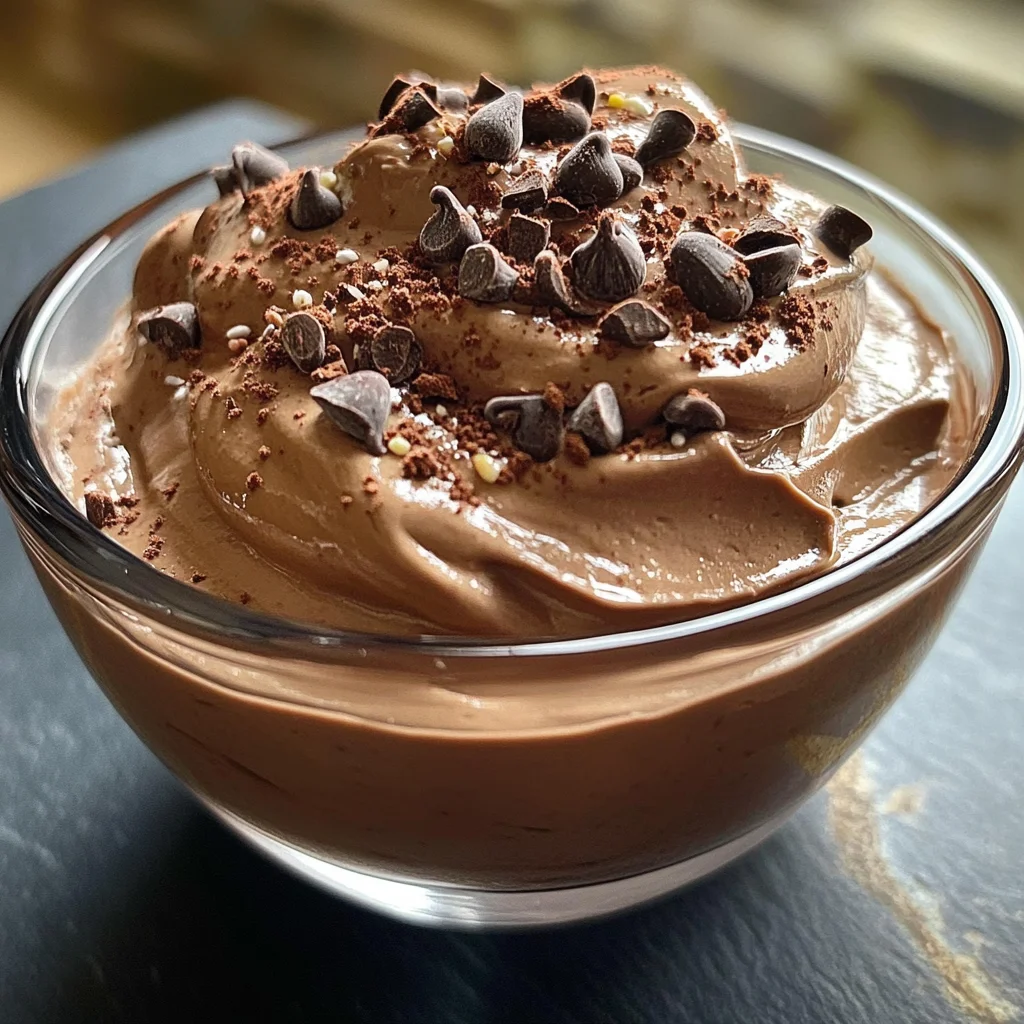 Cottage Cheese Chocolate Mousse Recipe