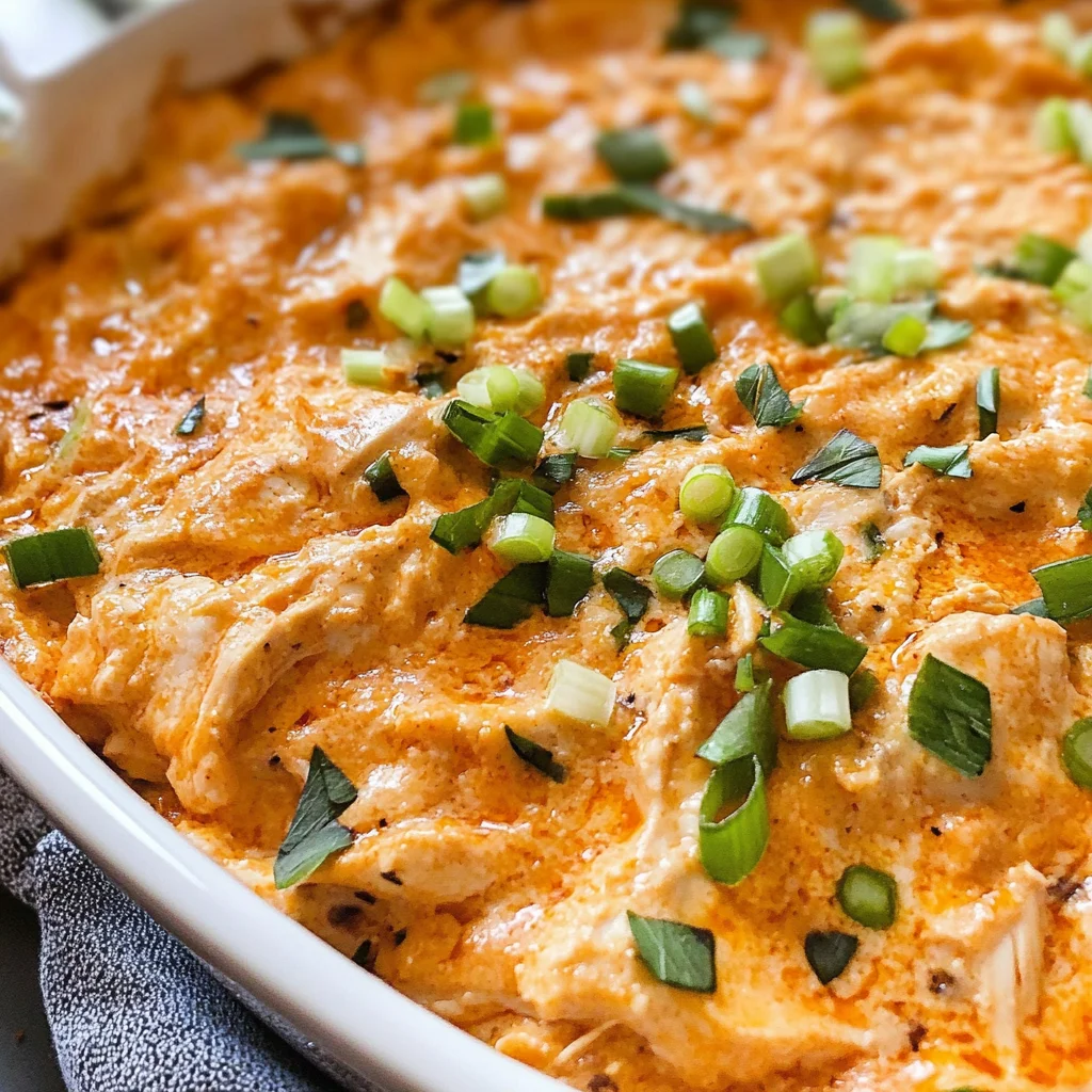 Dairy-Free Healthy Buffalo Chicken Dip Recipe (Keto)