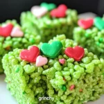 Grinch Rice Krispie Treats