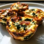 High-Protein Cottage Cheese Egg Bites (Oven Meal Prep)