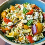 Lemon Orzo with Feta