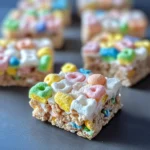 Lucky Charms Marshmallow Bars