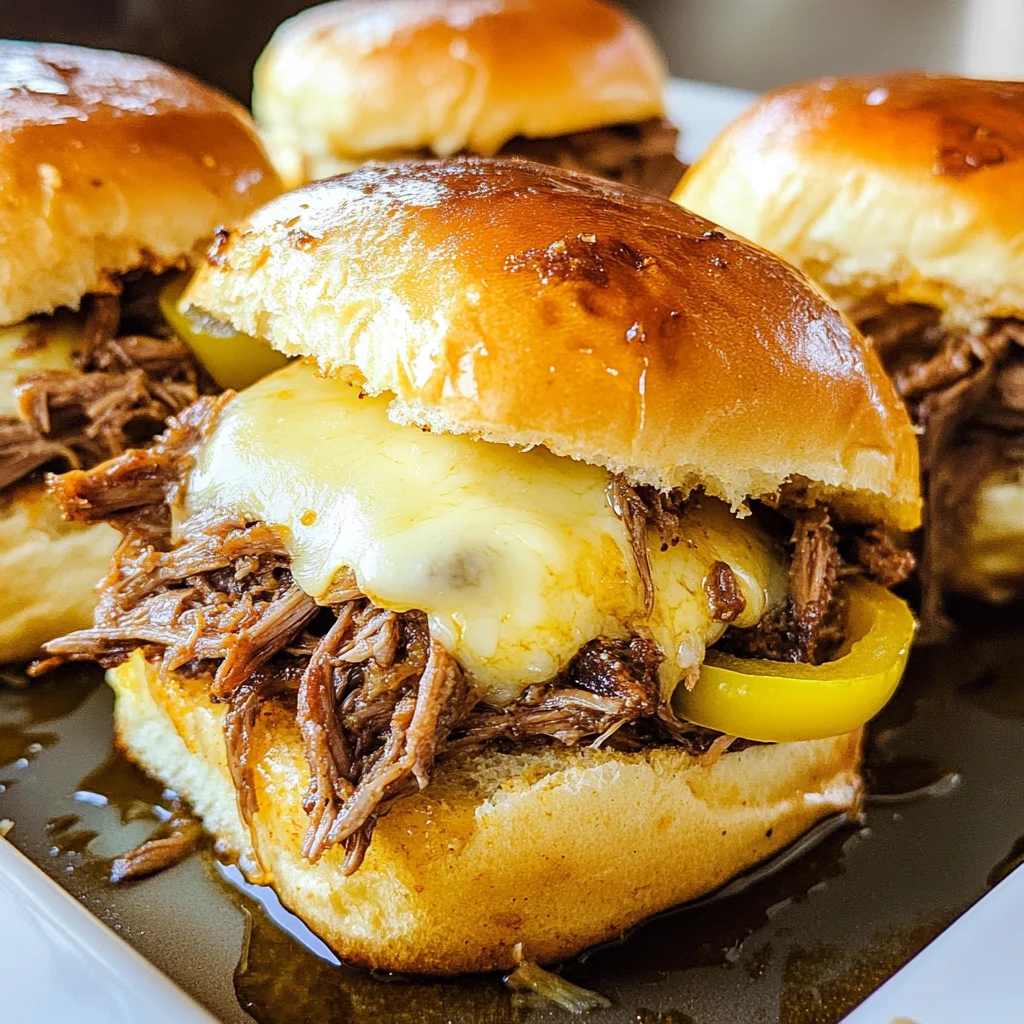 Mississippi Pot Roast Sliders