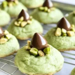 Pistachio Kiss Cookies