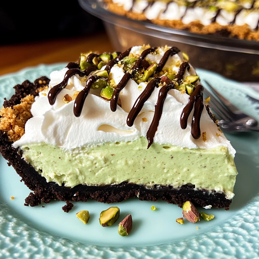 Pistachio Pudding Pie