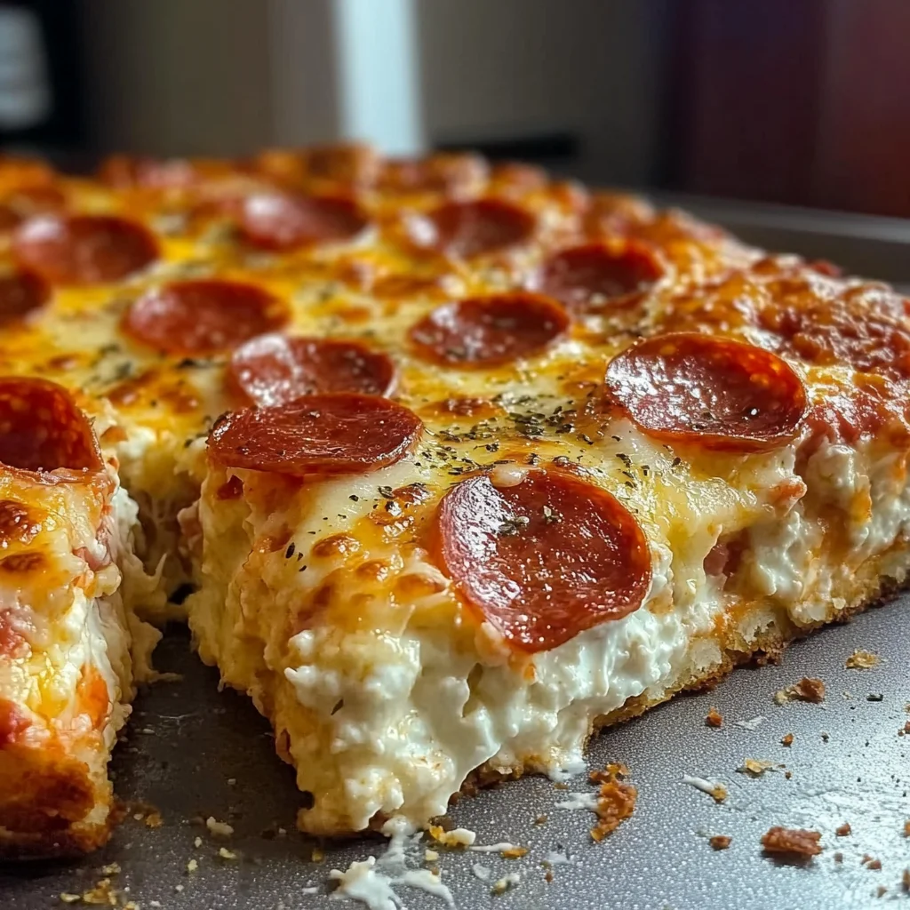Pizza Style Cottage Cheese Bake