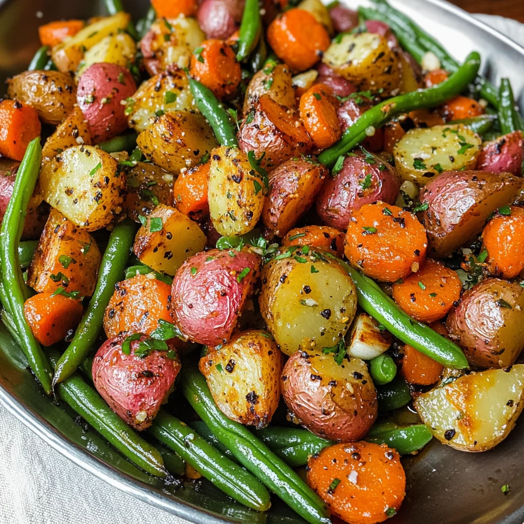 Roasted Vegetables with Garlic and Herbs