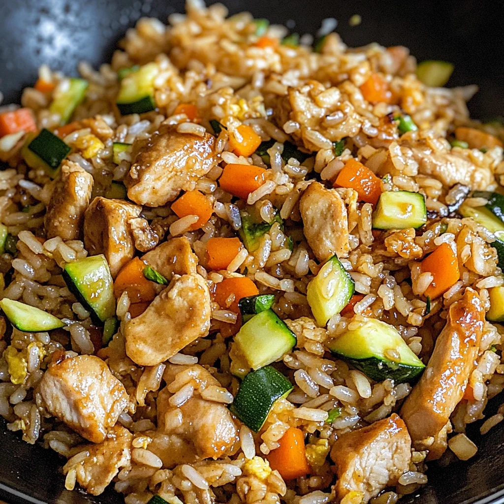 Teriyaki Chicken Fried Rice