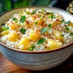 Tropical Coconut Pineapple Rice