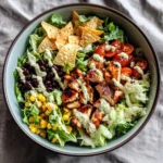 BBQ Chicken Chopped Salad with Cilantro Ranch