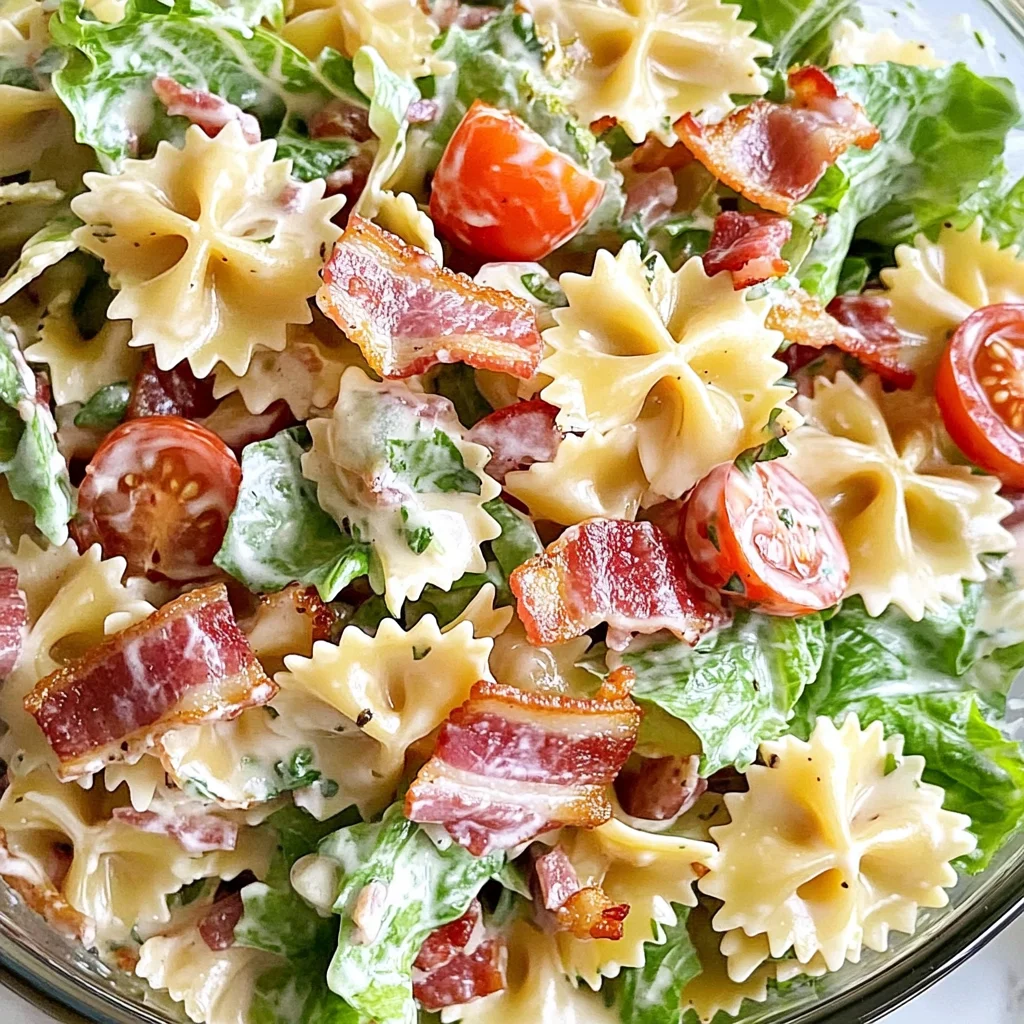 BLT Pasta Salad recipe