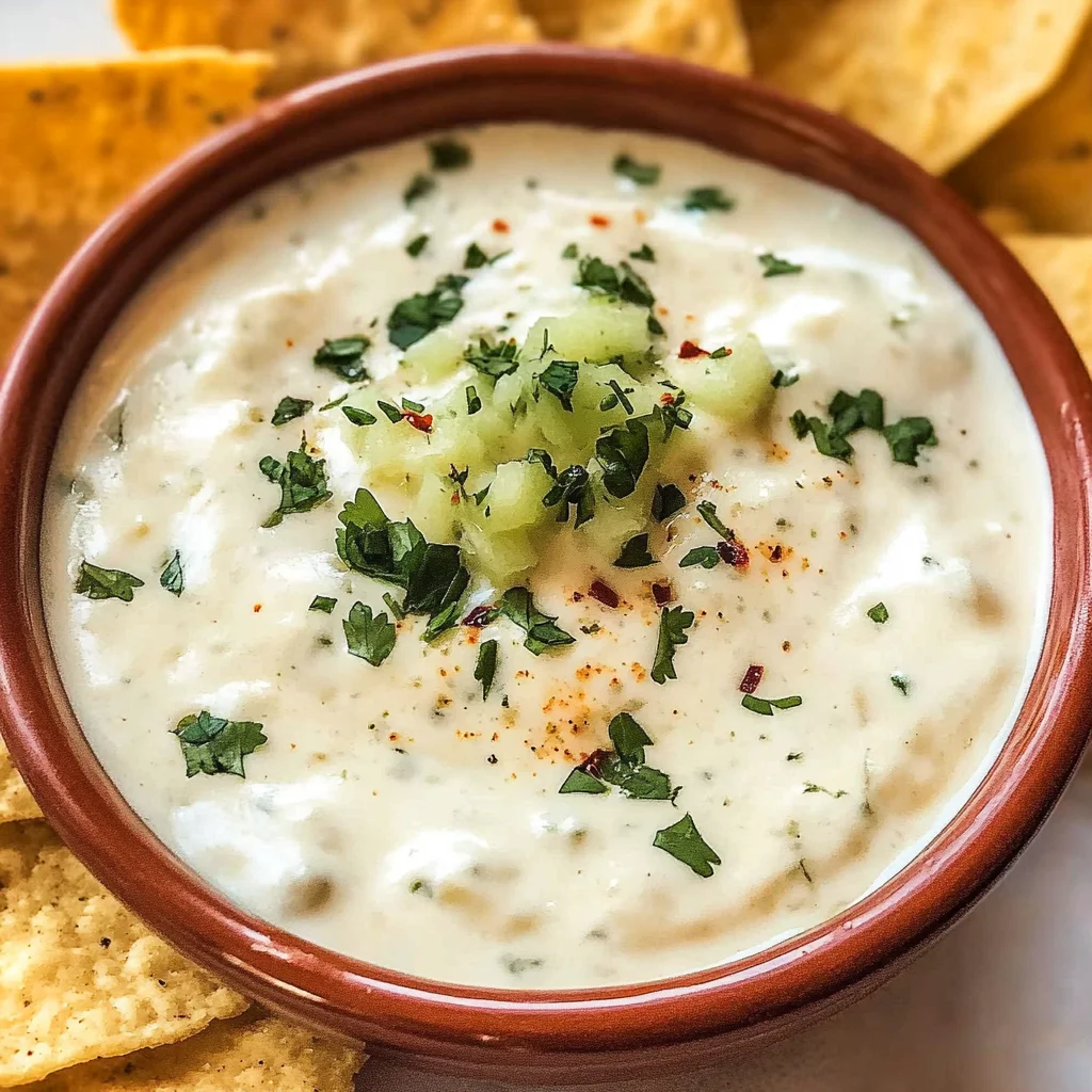 Best Mexican White Cheese Dip