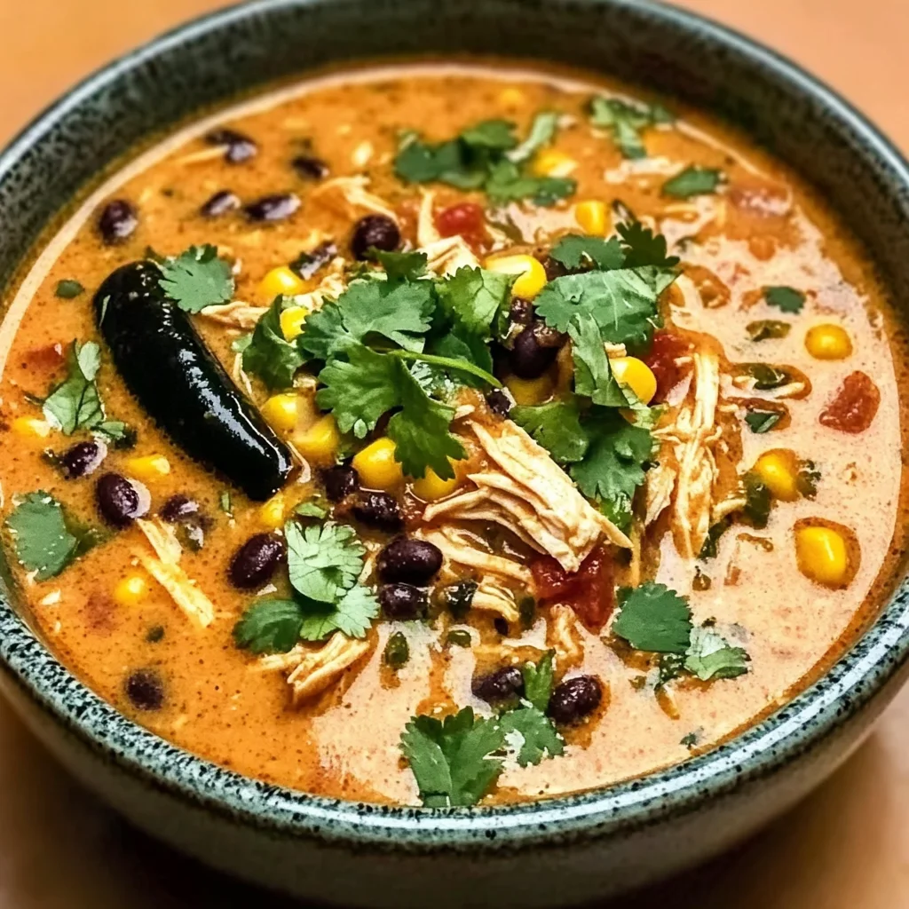 Chicken Poblano Soup