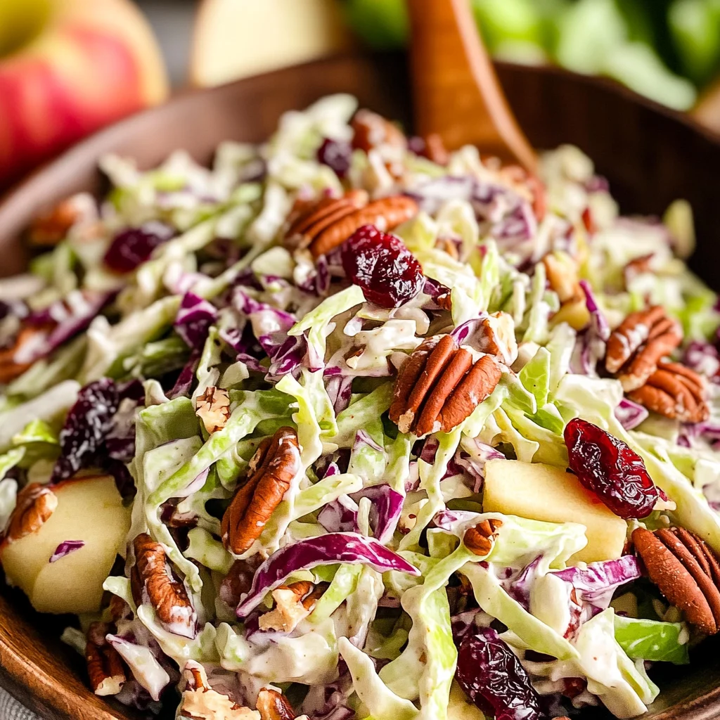 Cranberry Pecan Slaw