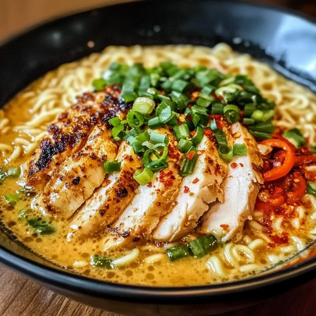 Creamy Garlic Chicken Ramen: An Incredible Ultimate Recipe