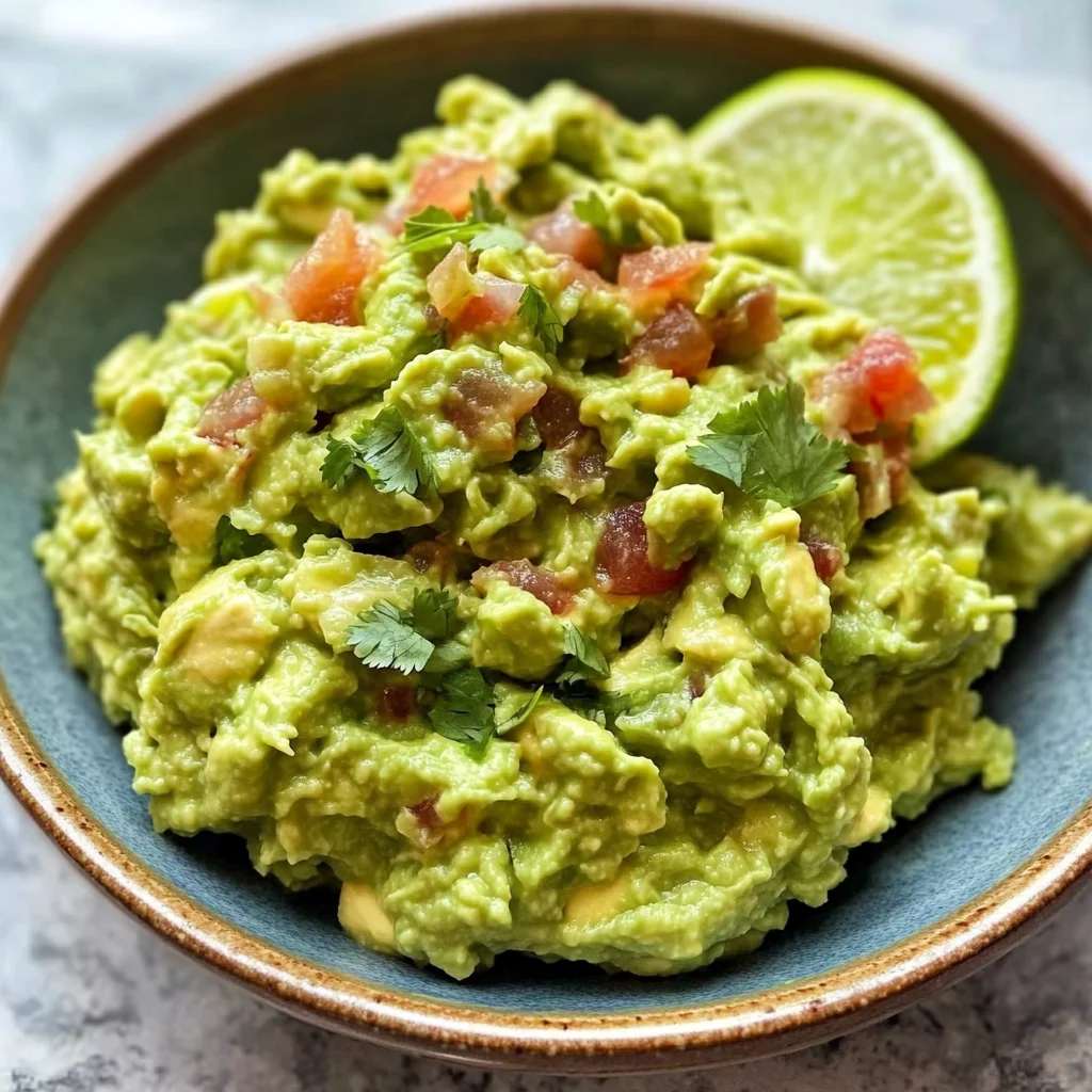Easy 4 Ingredient Guacamole