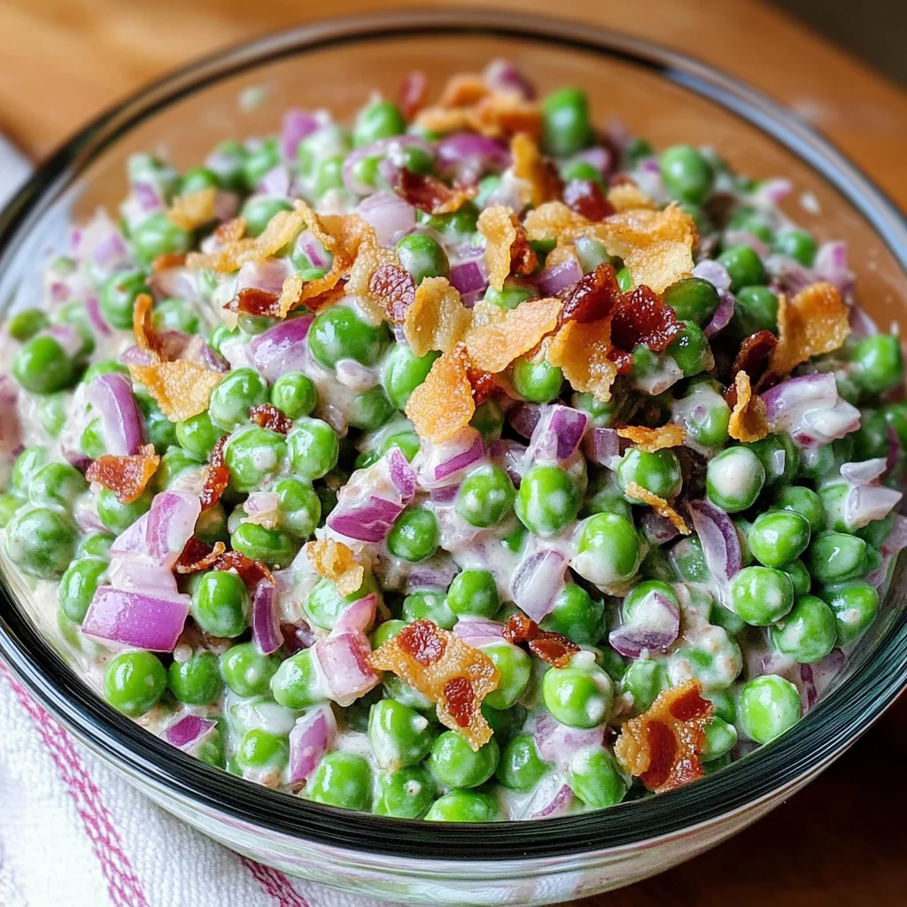 Easy English Pea Salad