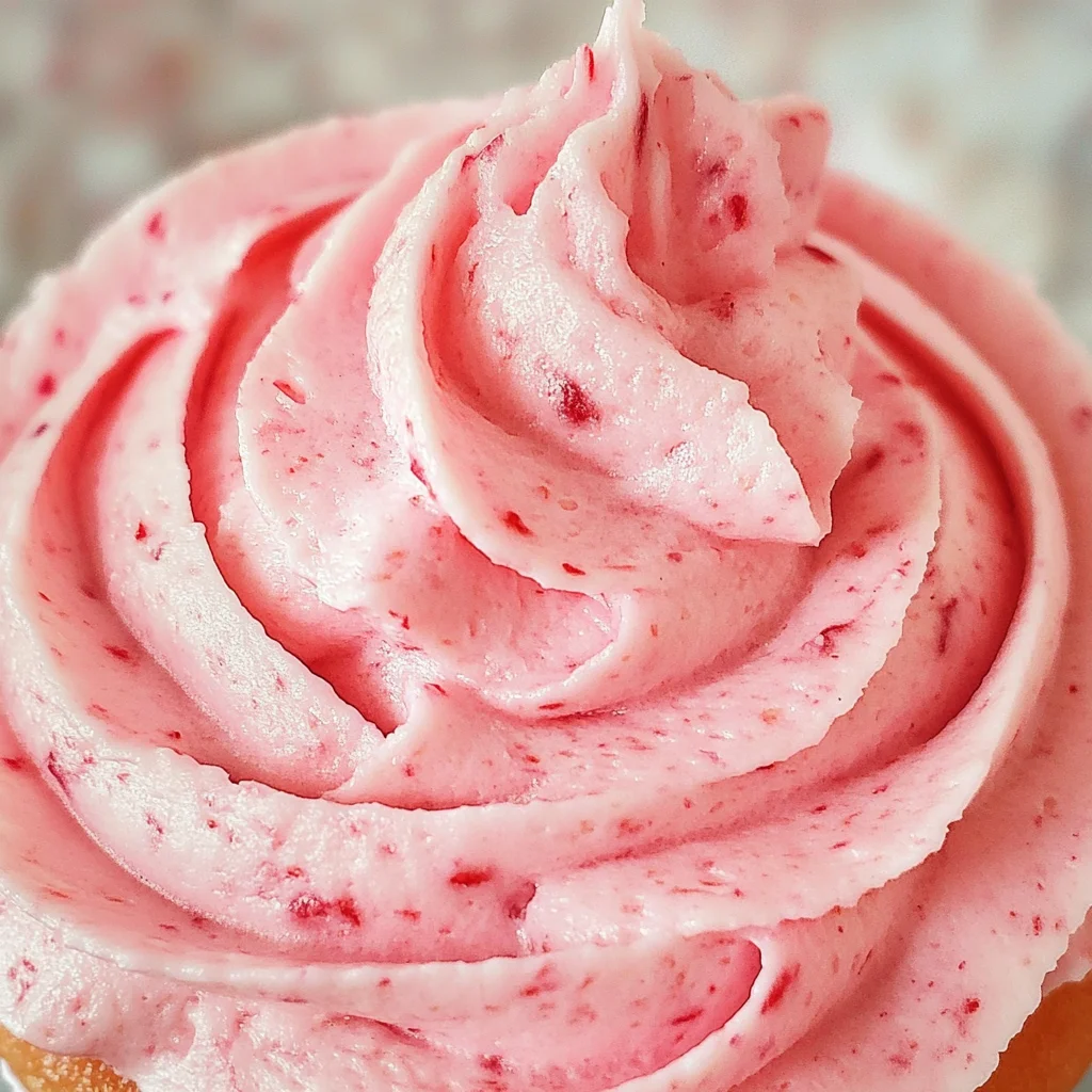 Fresh Strawberry Buttercream