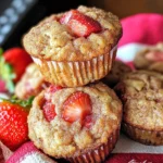 Fresh Strawberry Muffins