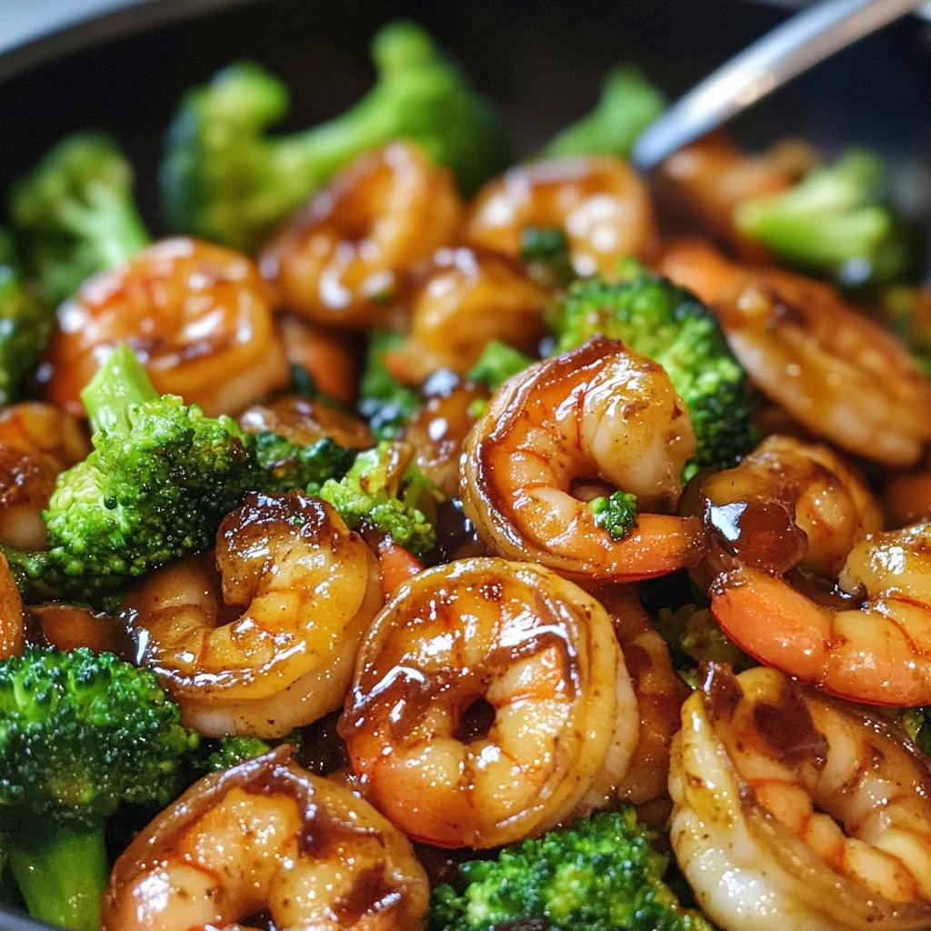 Honey Garlic Butter Shrimp and Broccoli