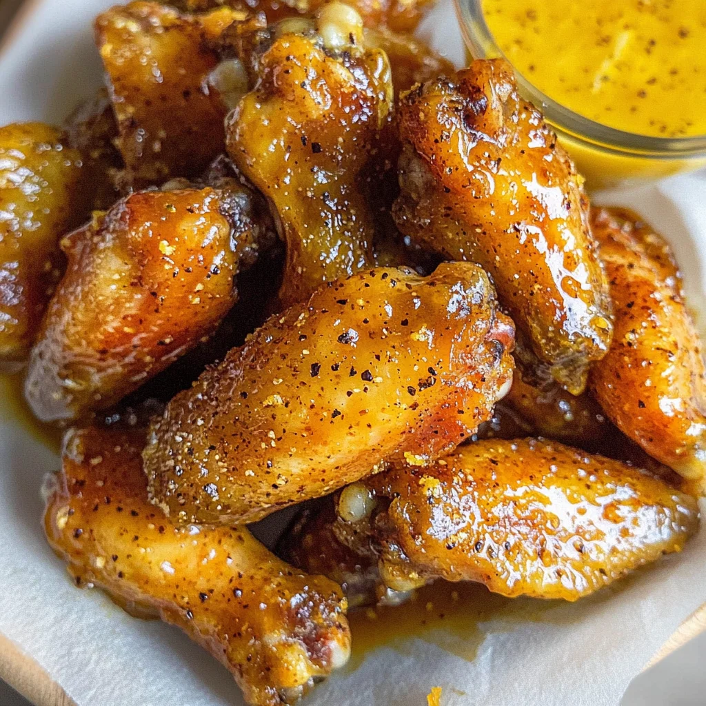 Honey Lemon Pepper Wings