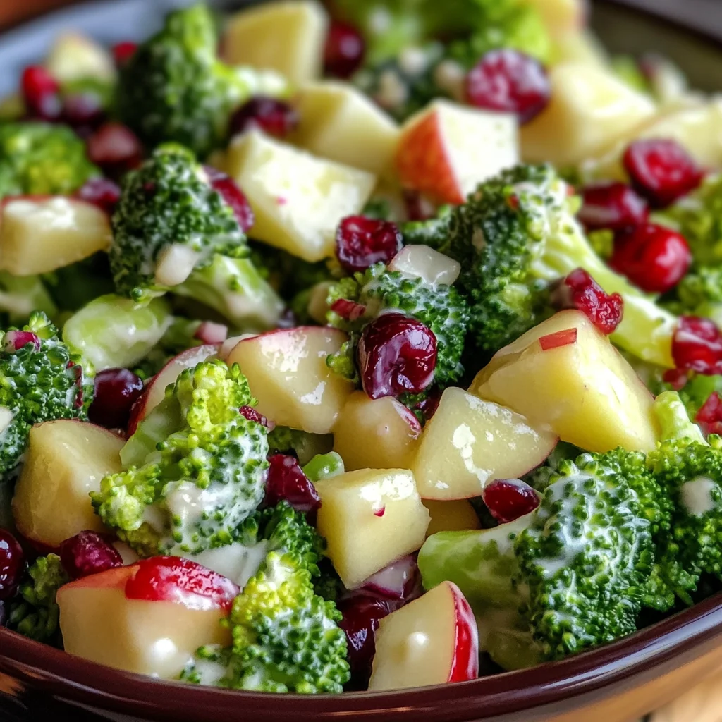 Honeycrisp Apple Broccoli Salad