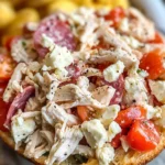 Italian Grinder Chicken Salad