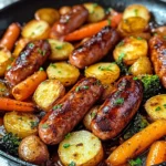 One-Pan Honey Garlic Kielbasa & Veggies: Easy Family Delight